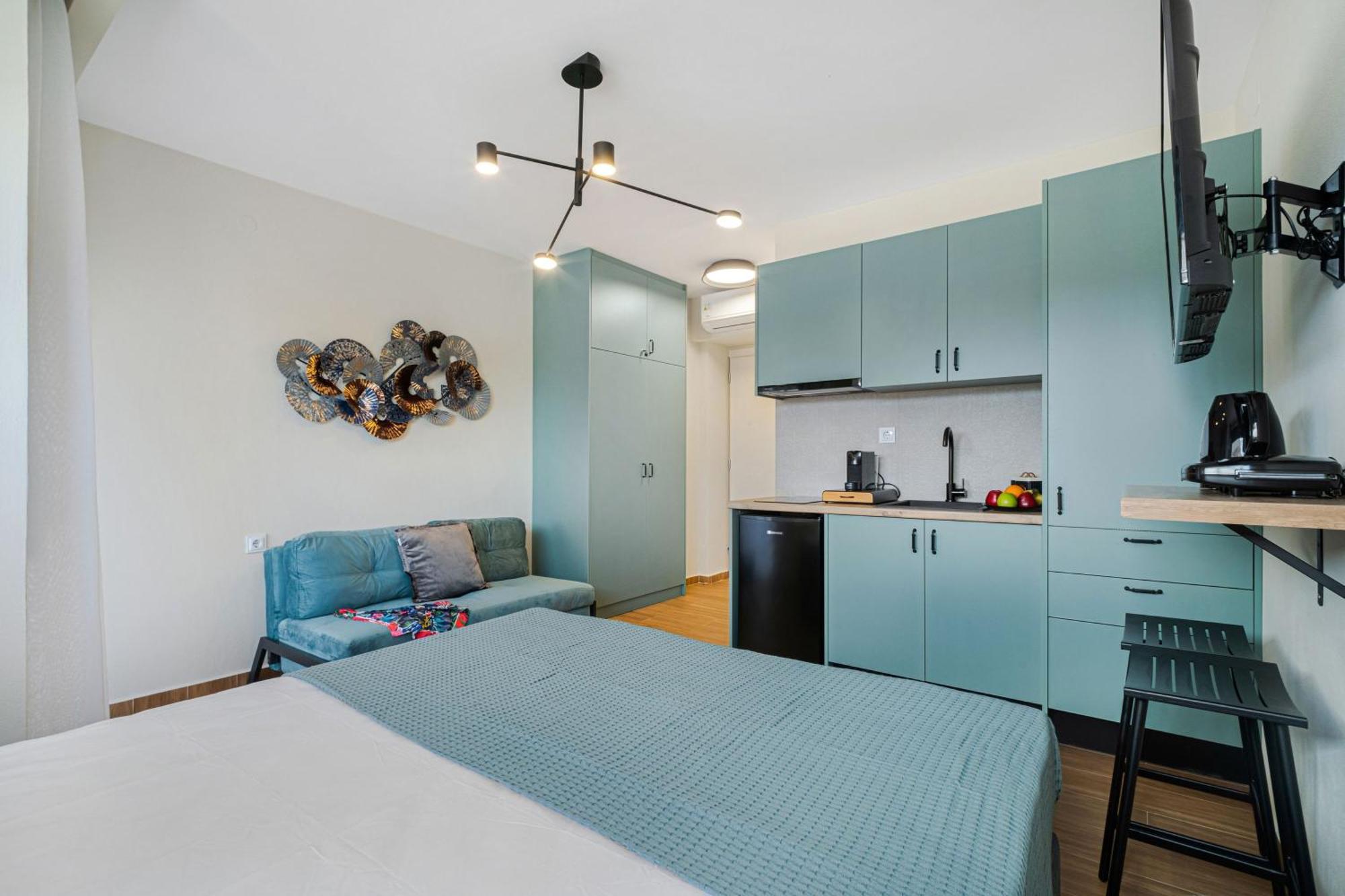 Blue Mare Aurora Apartments Amoudara Lasithiou エクステリア 写真