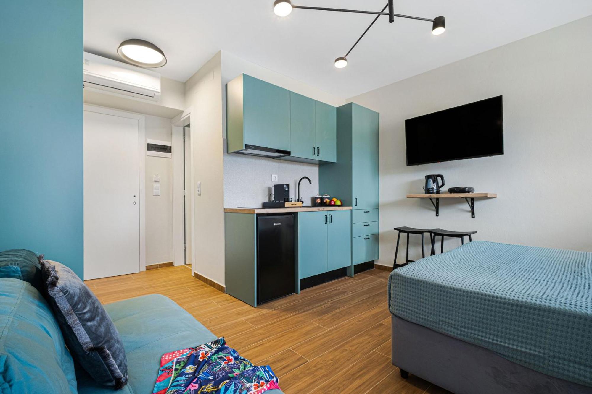 Blue Mare Aurora Apartments Amoudara Lasithiou エクステリア 写真
